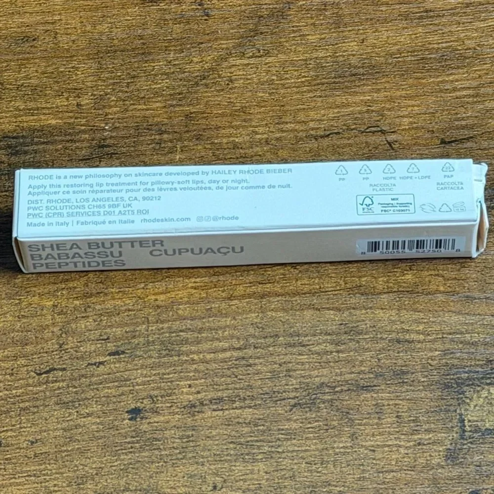 Rhode Salted Caramel + Nakery Naked Rose Liner/Lip Color Peptide Lip Bundle NEW